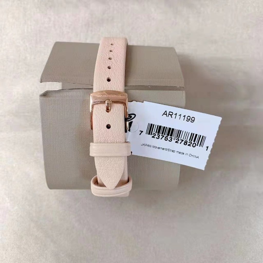 Emporio Armani AR11199 Arianna Quartz White Mother of Pearl Dial Ladies Watch Emporio Armani AR11199 Arianna Quartz White Mother of Pearl Dial Ladies Watch